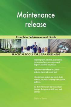 Paperback Maintenance release: Complete Self-Assessment Guide Book
