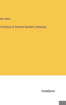 Hardcover A History of Ancient Sanskrit Literature Book