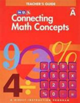 Paperback SRA Connecting Math Concepts Teacher's Guide Level A Book