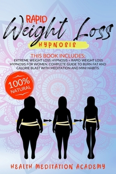 Paperback Rapid Weight Loss Hypnosis Book