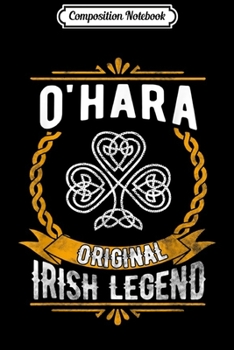 Composition Notebook: OConnell Irish Surname Vintage Celtic Legend Journal/Notebook Blank Lined Ruled 6x9 100 Pages