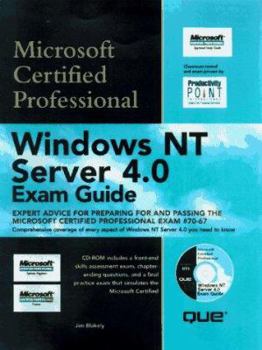 Hardcover Windows Nt Server 4.0 Exam Guide: Microsoft Certified System Engineer Book