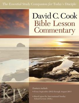 Paperback David C. Cook KJV Bible Lesson Commentary: The Essential Study Companion for Every Disciple Book