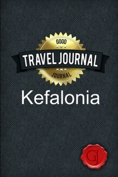 Paperback Travel Journal Kefalonia Book