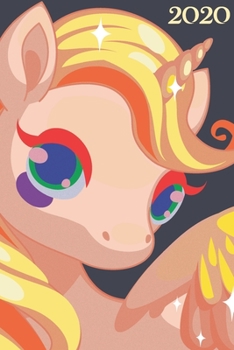 2020: Monthly Weekly Vertical Days Dated Agenda with Monday Start | January through December Organizer | 2020 Unicorn Planner (Gratitude Favors Series)