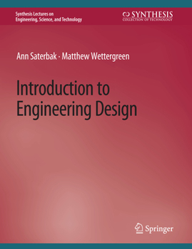 Paperback Introduction to Engineering Design Book