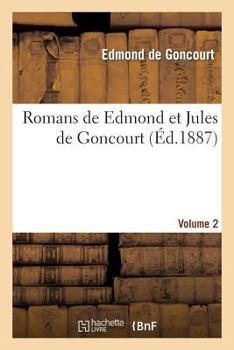 Paperback Romans de Edmond Et Jules de Goncourt. Madame Gervaisais [French] Book