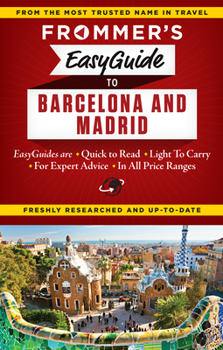 Paperback Frommer's Easyguide to Barcelona and Madrid Book