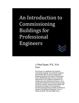 Paperback An Introduction to Commissioning Buildings for Professional Engineers Book