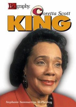Library Binding Biography Coretta Scott King Book