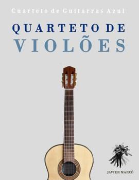 Paperback Quarteto de Violões: Cuarteto de Guitarras Azul [Portuguese] Book