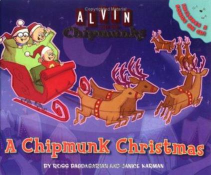 Hardcover Alvin and the Chipmunks a Chipmunck Christmas [With CD] Book