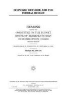Paperback Economic outlook and the federal budget Book