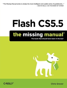 Paperback Flash Cs5.5: The Missing Manual Book