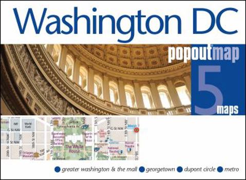 Map Washington D.C. PopOut Map Book