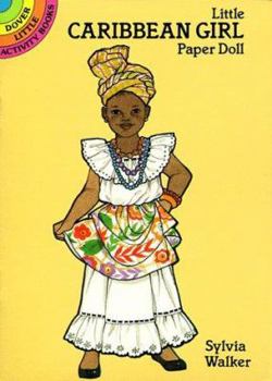 Paperback Little Caribbean Girl Paper Doll Book