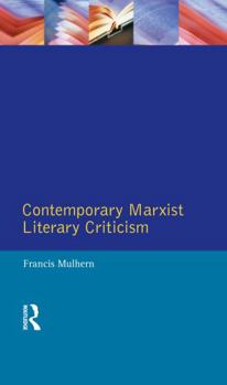 Hardcover Contemporary Marxist Literary Criticism Book