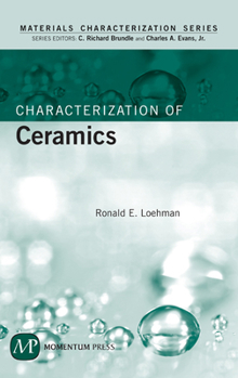 Hardcover Characterization of Ceramics (Material Characterization Series: Surfaces, Interfaces and Thin Films) Book