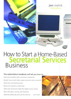 Paperback How to Start a Home-Based Secretarial Services Business Book