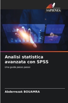 Paperback Analisi statistica avanzata con SPSS [Italian] Book