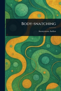 Paperback Body-snatching Book