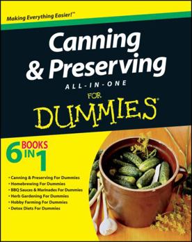 Paperback Canning and Preserving All-In-One for Dummies Book