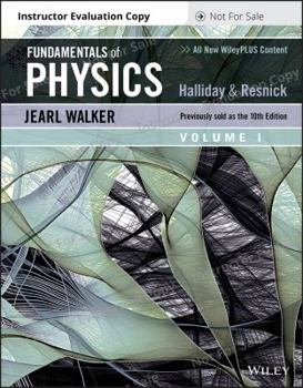 Paperback Fundamentals of Physics (halliday &resnick) 10th.ed. vol.1 I.e. Book