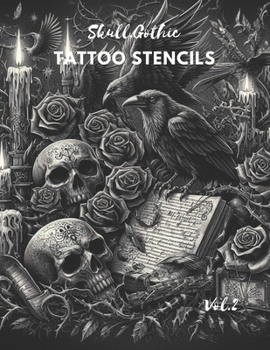 Skull,gothic tattoo stencils: Tattoo designs