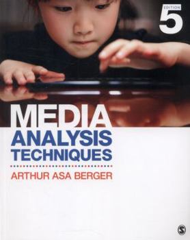 Paperback Media Analysis Techniques Book