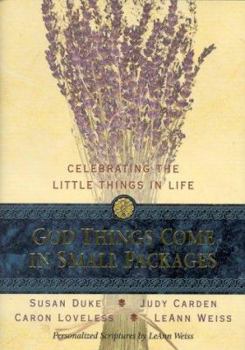 Hardcover God Things Come in Small Packages: Celebrating the Little Things in Life Book