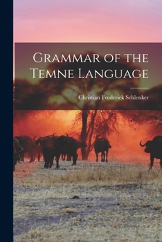 Paperback Grammar of the Temne Language Book