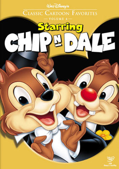 DVD Starring Chip N Dale Book