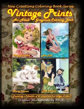 Paperback New Creations Coloring Book Series: Vintage Prints Book