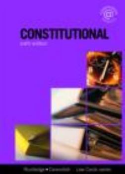 Paperback Constitutional Lawcards 6/E: Sixth Edition Book