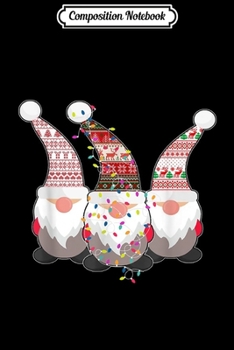 Composition Notebook: Funny Nordic Gnomes Costume Christmas Pajama Matching Gifts  Journal/Notebook Blank Lined Ruled 6x9 100 Pages