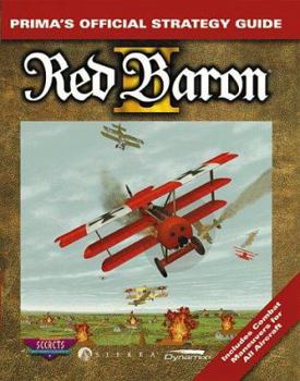 Paperback Red Baron II: The Official Strategy Guide Book