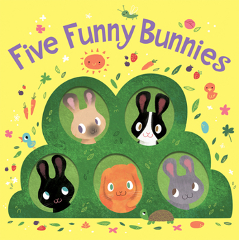 Board book Five Funny Bunnies Board Book: An Easter and Springtime Book for Kids Book