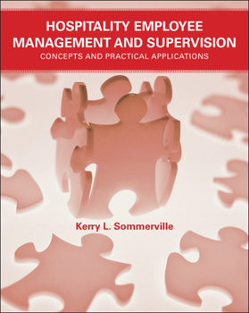 Paperback Hospitality Employee Management and Supervision: Concepts and Practical Applications Book