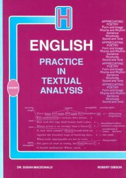 Paperback Practice in Textual Analysis Higher English Book