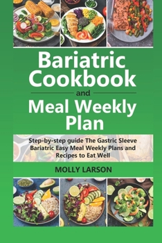 Paperback Bariatric Cookbook and Weekly Meal Plan Book