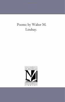 Paperback Poems; by Walter M. Lindsay. Book