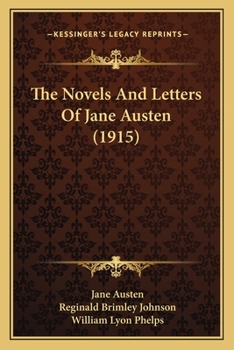 Paperback The Novels And Letters Of Jane Austen (1915) Book