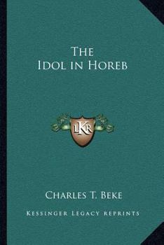 Paperback The Idol in Horeb Book