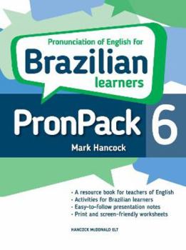 Paperback PronPack 6: Pronunciation of English For Brazilian Learners Book