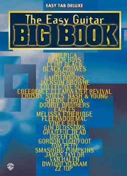 Paperback The Easy Guitar Big Book: Easy TAB Deluxe (Guitar Big Book Series) Book