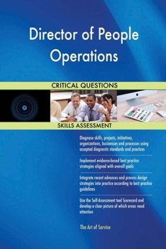 Paperback Director of People Operations Critical Questions Skills Assessment Book