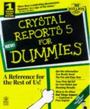 Paperback Crystal Reports 5 for Dummies Book