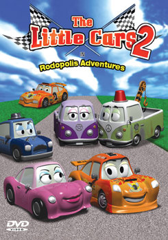 DVD The Little Cars 2: Rodopolis Adventures Book