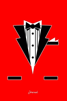 Paperback Journal: Dot Grid Journal - Groom Costume Cool Easy Halloween Gift - Red Dotted Diary, Planner, Gratitude, Writing, Travel, Goa Book