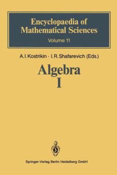Paperback Algebra I: Basic Notions of Algebra Book